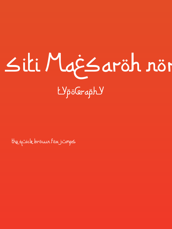 Siti Maesaroh Normal Poster