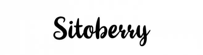 Sitoberry  font caratteri gratis