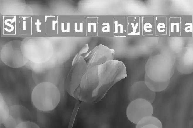 Sitruunahyeena Font examples