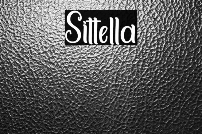 Sittella Font examples