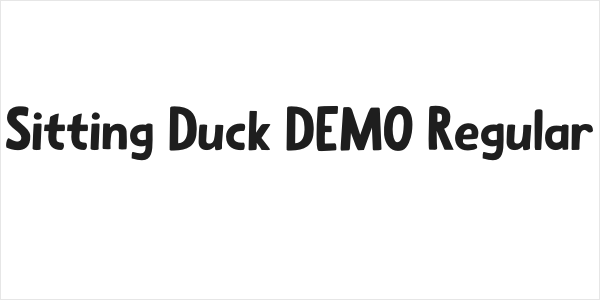 Sitting Duck DEMO Regular Logo