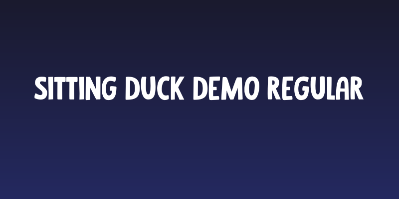 Sitting Duck DEMO Regular Social Header