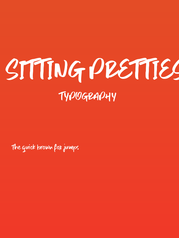 Sitting Pretties Sitting Pretties One Poster