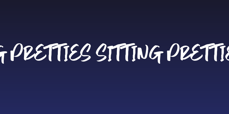 Sitting Pretties Sitting Pretties One Social Header