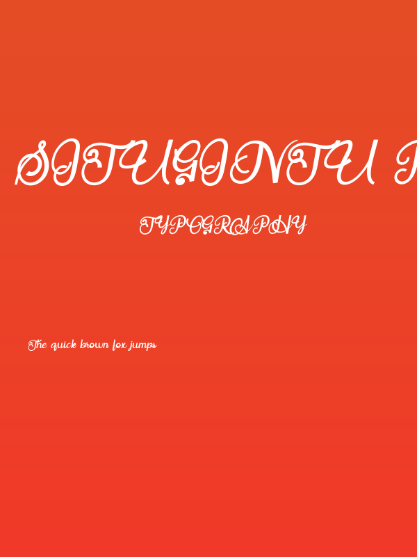 Situgintu Personal Use Poster