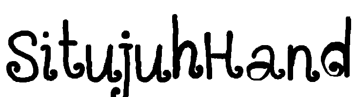 Situjuh Hand Font