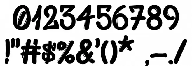 SivarProRegular Font OTHER CHARS