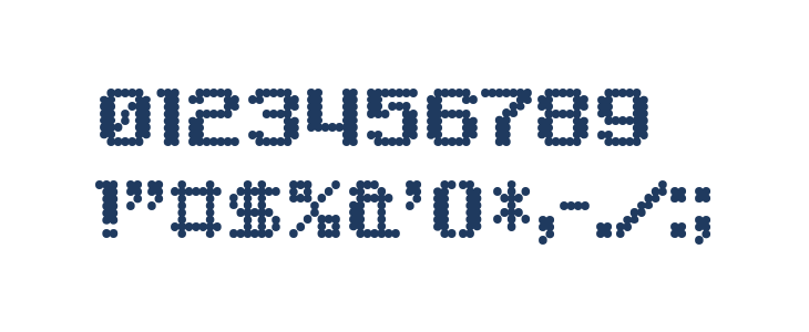 SixEightZeroNineChargen-Regular Other Characters