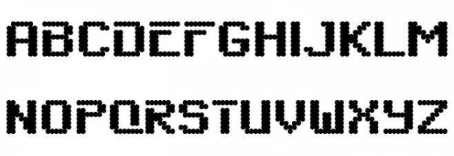 SixEightZeroNineChargen-Regular Polices MAJUSCULES