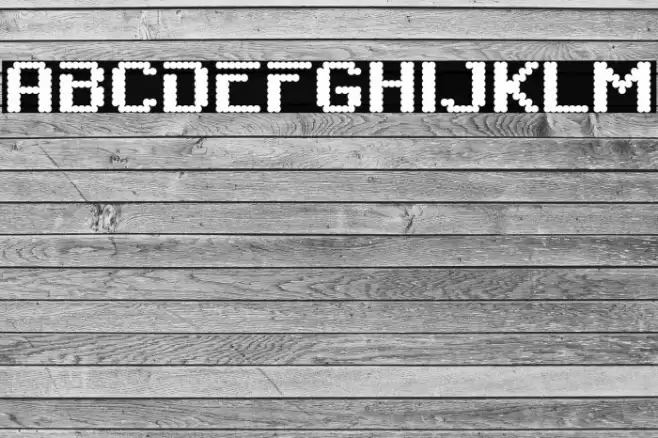 SixEightZeroNineChargen-Regular Font examples