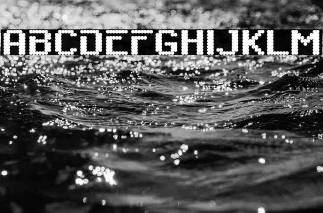 SixEightZeroNineChargen-Regular Font examples