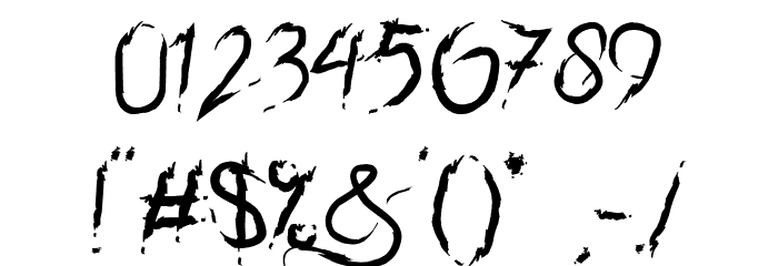 SixOnly Font OTHER CHARS