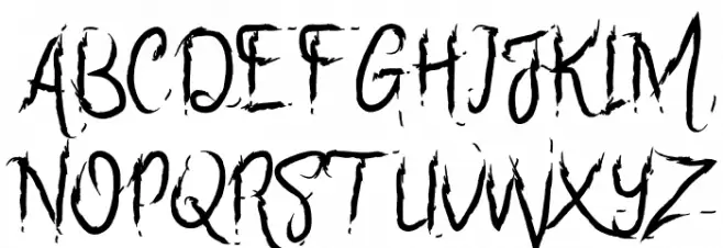 SixOnly Font Litere mari
