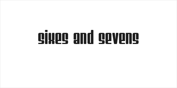 Sixes And Sevens Logo