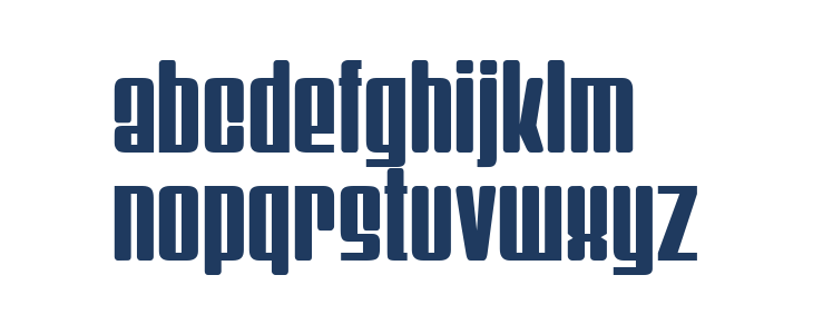 Sixes And Sevens Lowercase