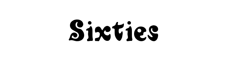 Sixties  Descarca Fonturi Gratis
