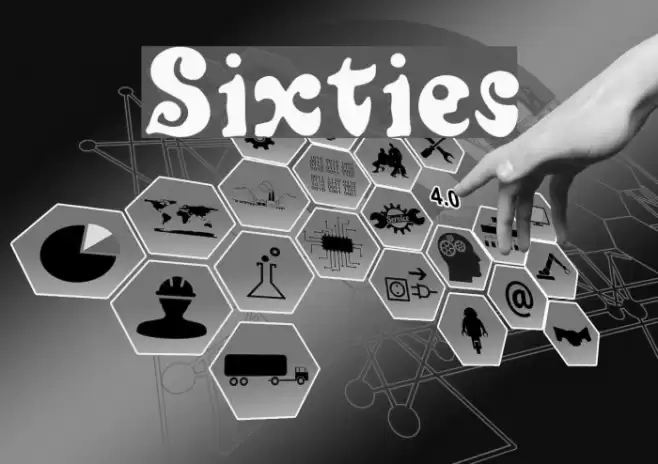 Sixties خط examples