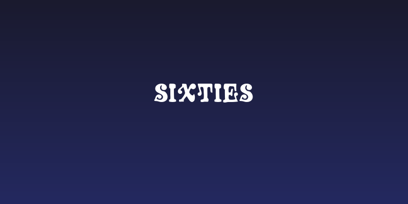 Sixties Social Header