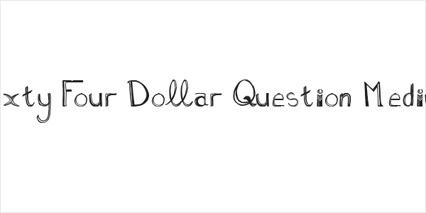 Sixty Four Dollar Question Medium Logo
