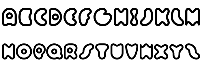 Sixty Queens Font LOWERCASE