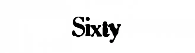 Sixty  Fuentes Gratis Descargar