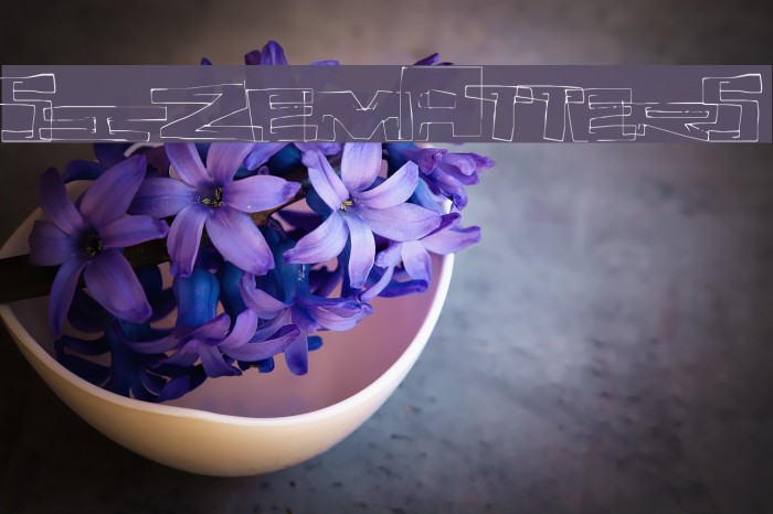 SizeMatters Font examples