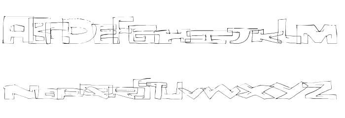 SizeMatters Font LOWERCASE