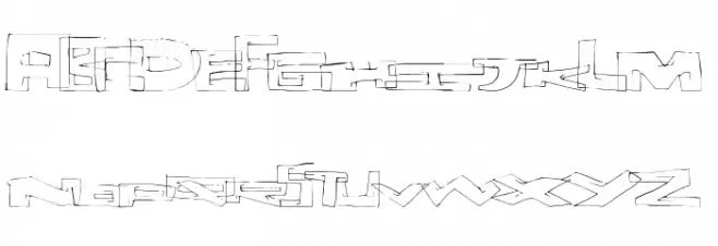 SizeMatters Font LOWERCASE