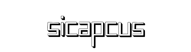 sicapcus  免费字体下载