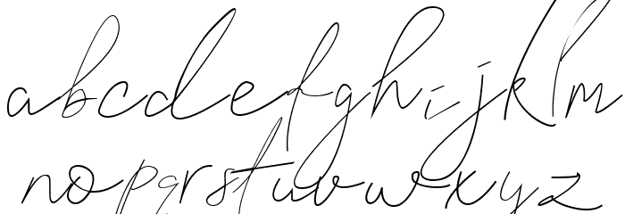sicilianRegular Font LOWERCASE