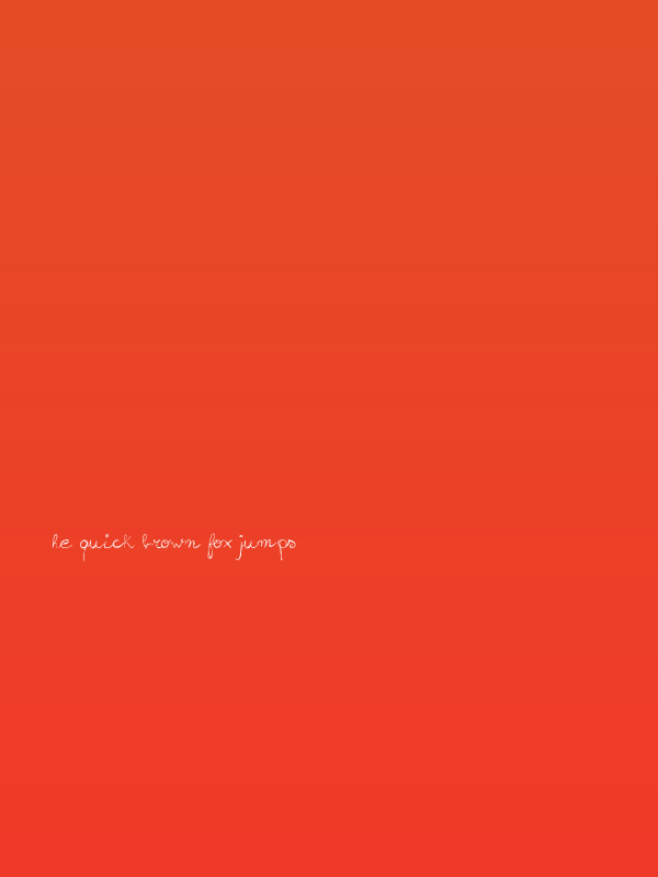 sign-handwriting_demo-version Poster