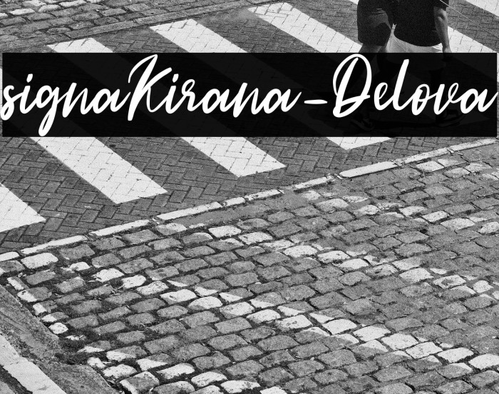 signaKirana-Delova Example 1