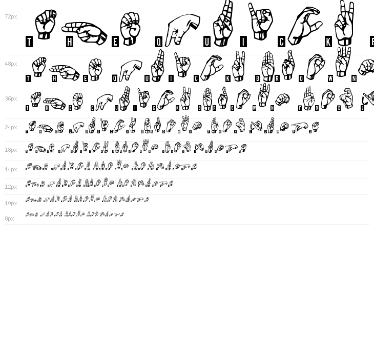 signs language tfb Waterfall