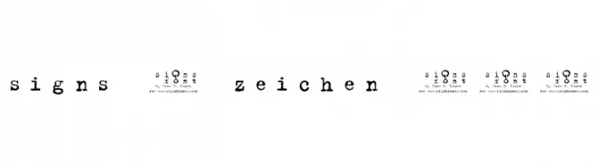 signs - zeichen 2.0 