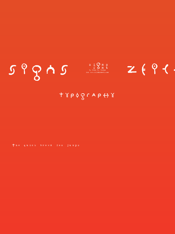 signs - zeichen 2.0 Poster