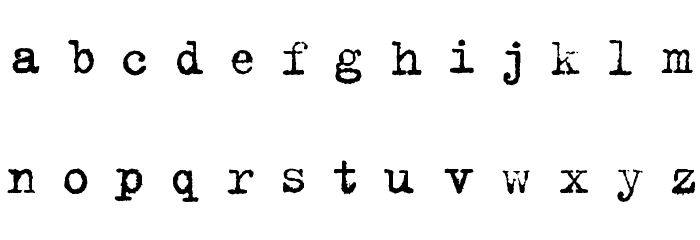 signs - zeichen 2.0 Font LOWERCASE