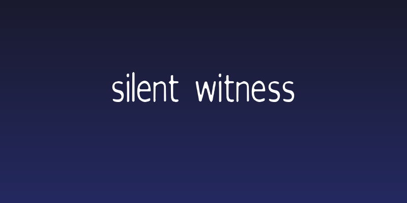 silent witness Social Header