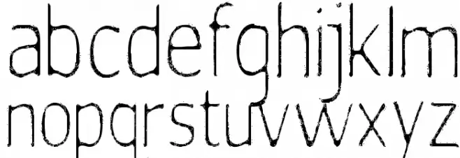 silent witness Schriftart Kleinbuchstaben