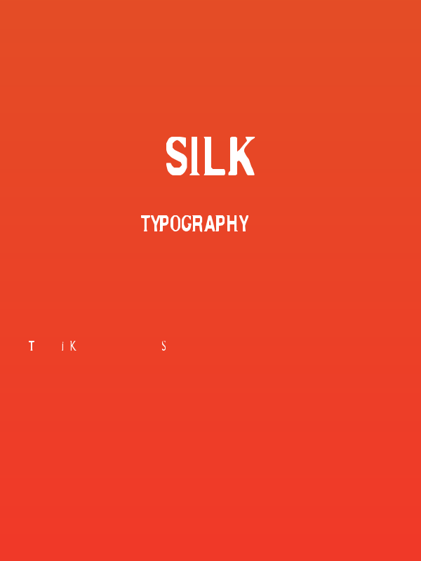 silk Poster