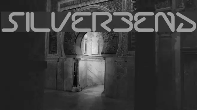 silverbend Font examples