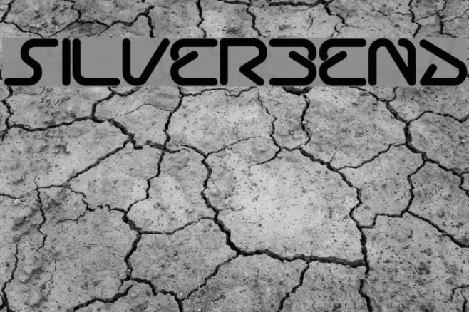 silverbend Font examples