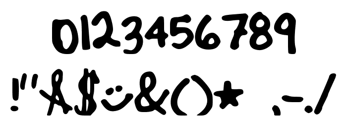 similes Font OTHER CHARS