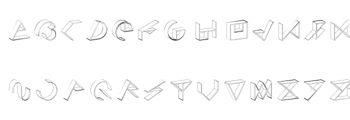 simo cosmo type Font LOWERCASE