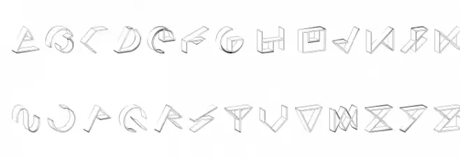 simo cosmo type Schriftart Kleinbuchstaben