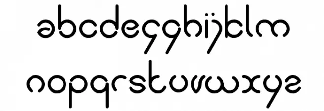 simple font خط أحرف صغيرة
