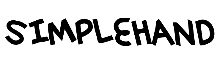 simplehand Font