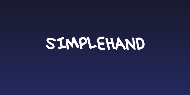 simplehand Social Header