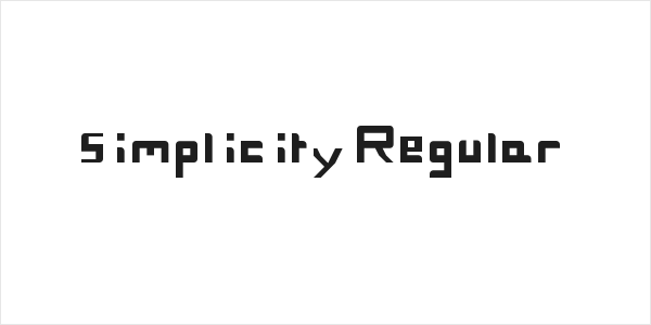 simplicity Regular Logo
