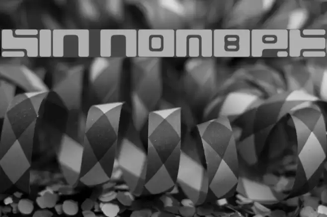 sin nombre Schriftart examples