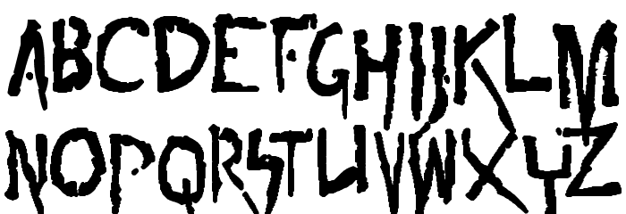 sin of the innoccent Font LOWERCASE